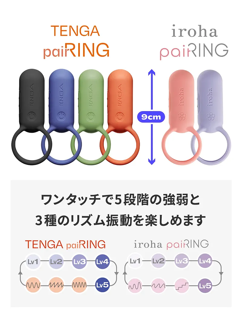 TENGA paiRING iroha paiRING