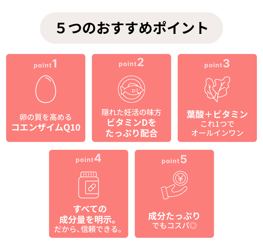 5つのポイント