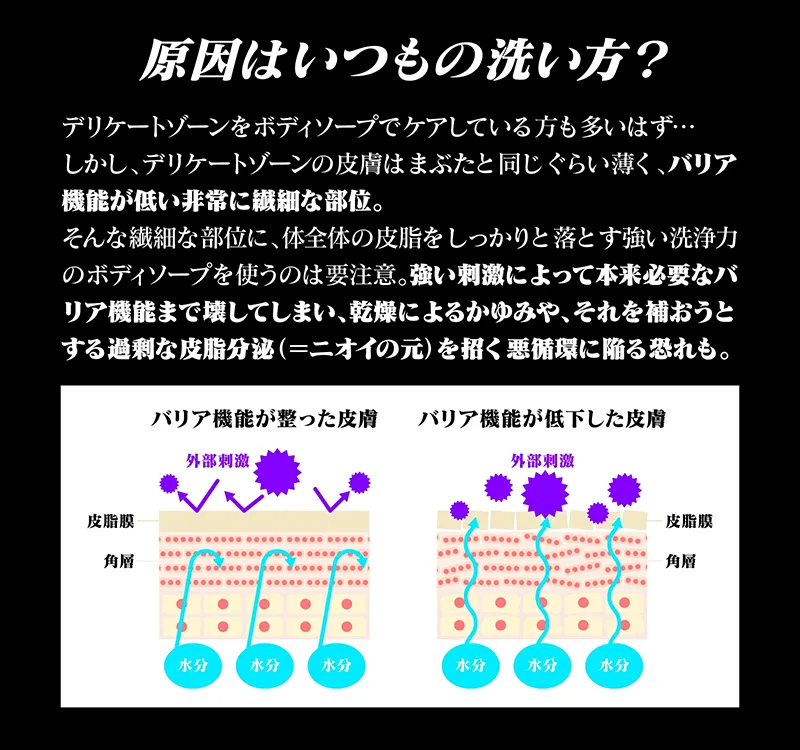 原因はいつもの洗い方？