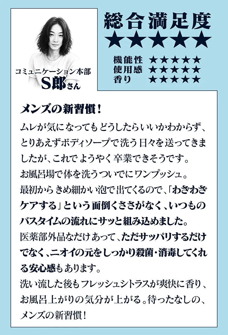 コミュニケーション本部 S郎さん