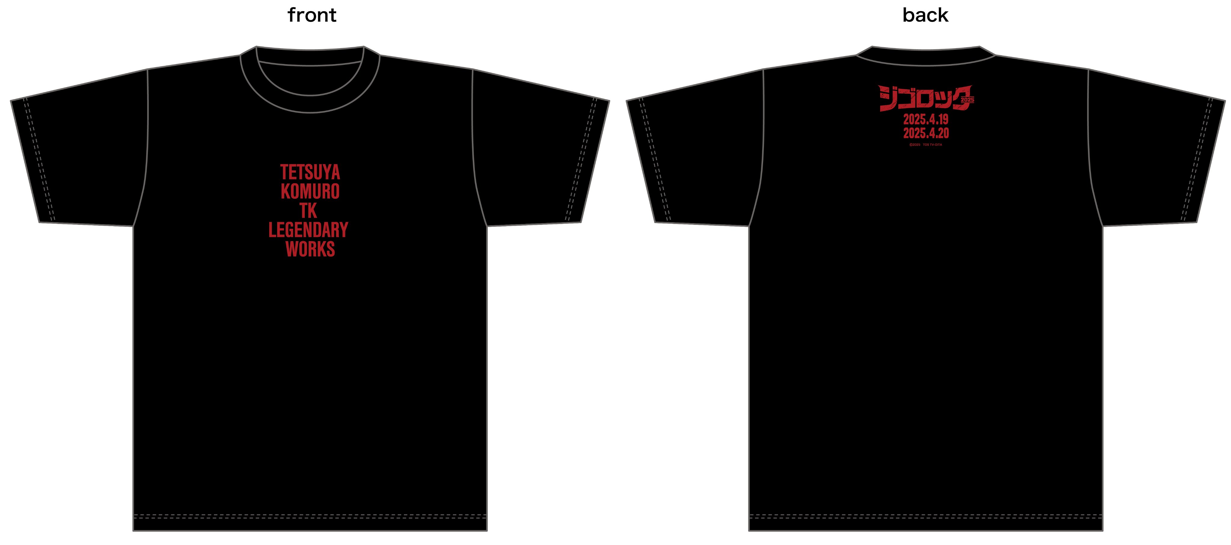 ジゴロック2025 - TK LEGENDARY WORKS- Tシャツ│漫画アニメグッズはU