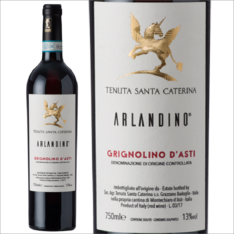 テヌータ・サンタ・カテリーナ|グリニョリーノ・ダスティ “アルランディーノ” 2023