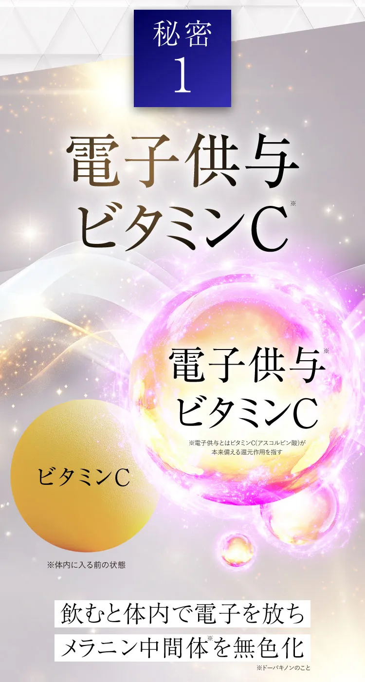 電子供与ビタミンC