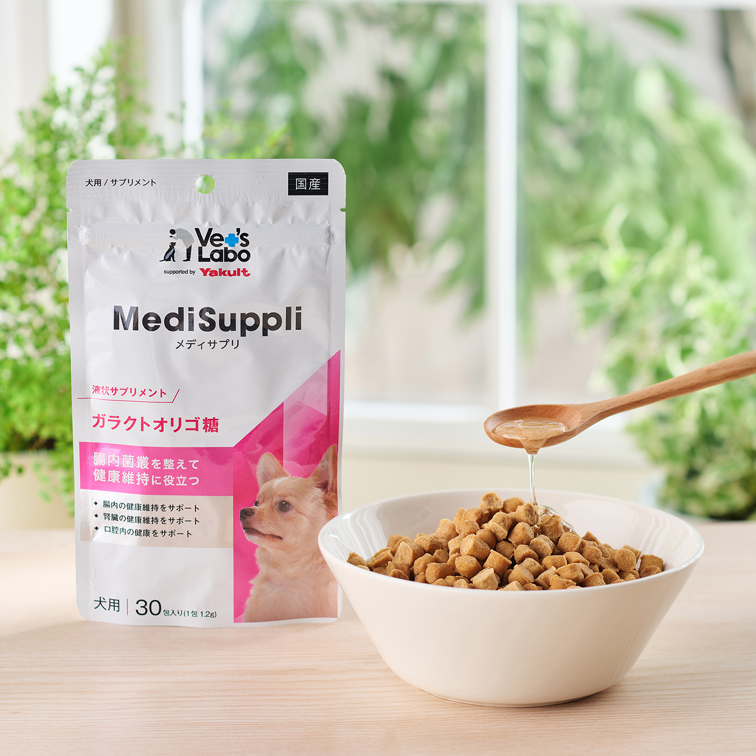 【通常商品】犬用MediSuppli ガラクトオリゴ糖 30包入り
