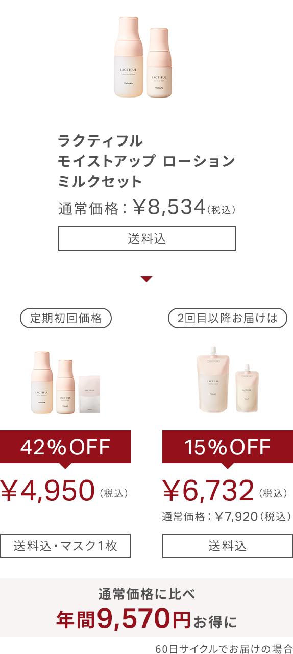 定期お届け便なら年間19,722円もおトク!