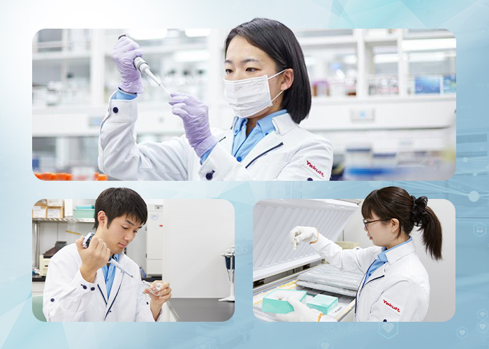 ヤクルトの研究チーム