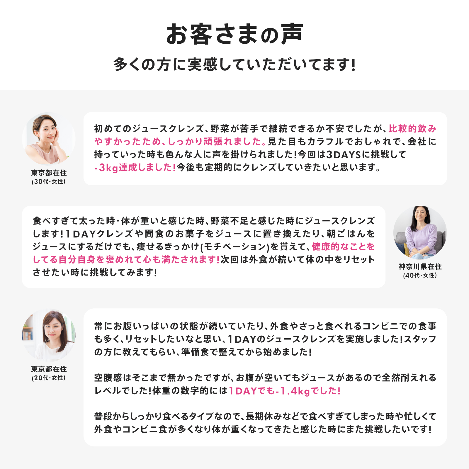 デトックス系ジュースクレンズ カラトリー類のご要望（ストローなど）: 必要