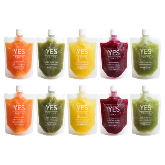 オリジナルコールドプレスジュース5種類×2SET(200ml×10pc)