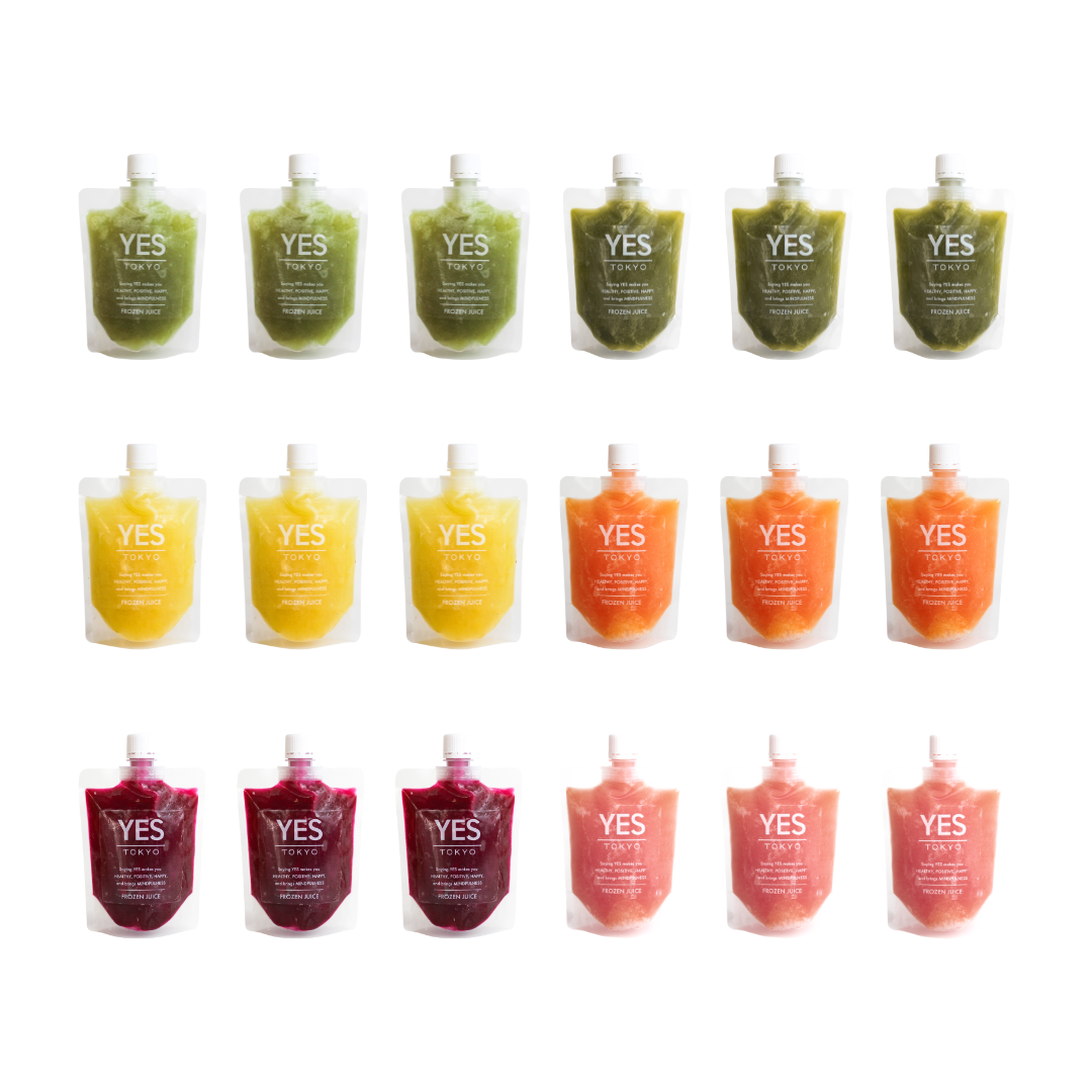 オリジナルコールドプレスジュース6種類×3SET(200ml×18pc)