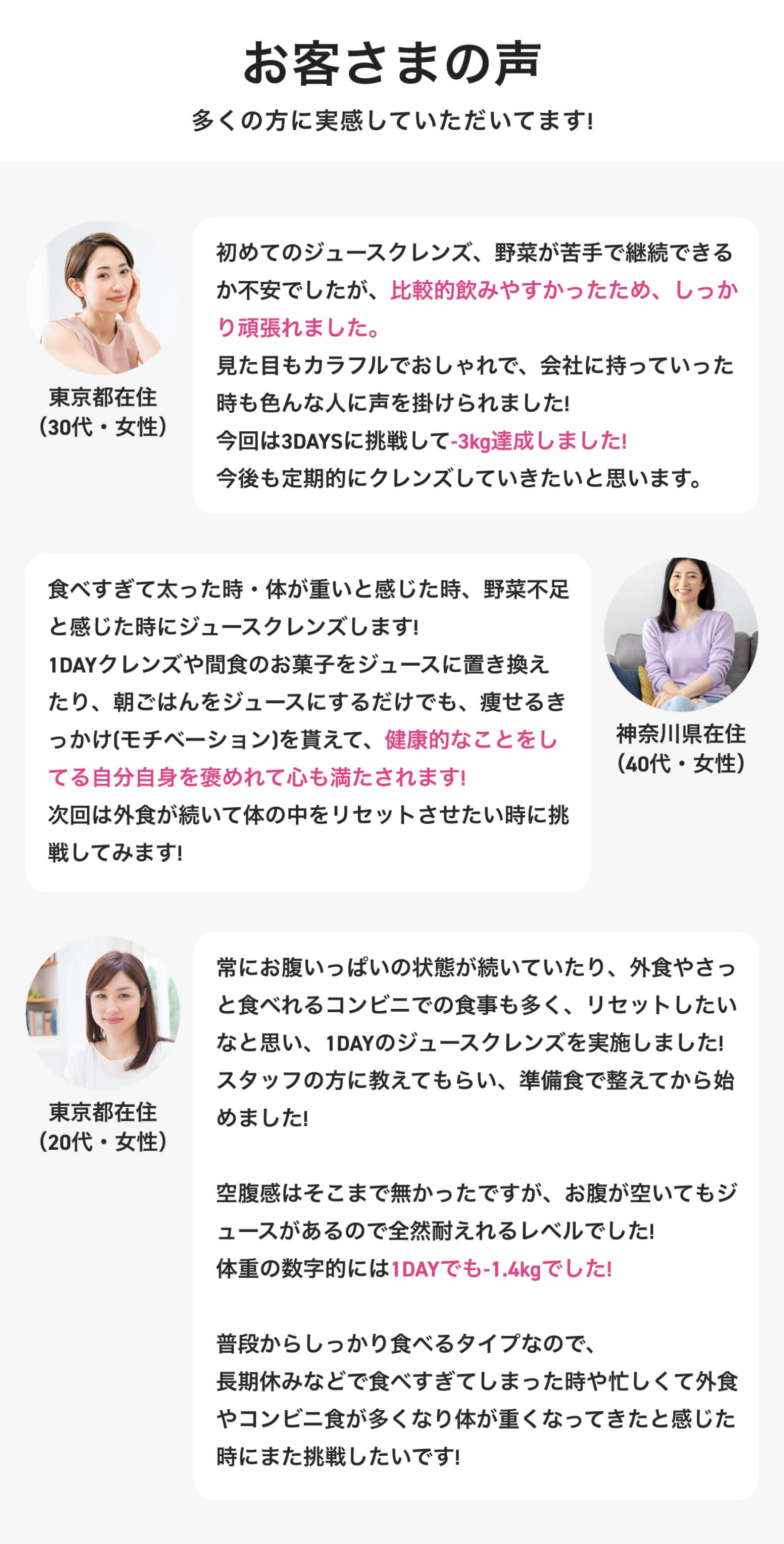 デトックス系ジュースクレンズ カラトリー類のご要望（ストローなど）: 必要