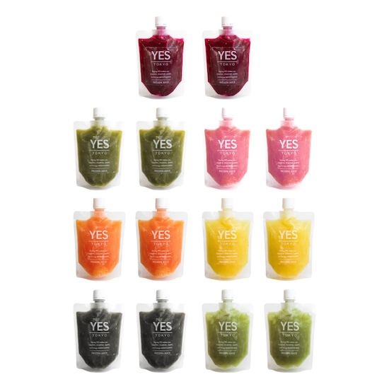 【期間限定】オリジナルコールドプレスジュース 7種類×2SET(200ml×14pc)