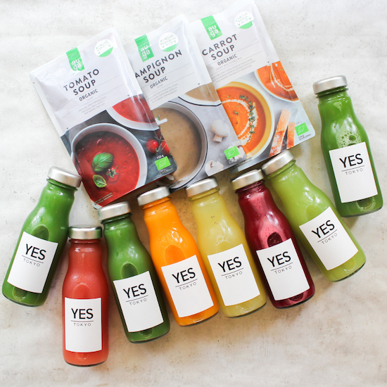JUICE CLEANSE(270ml*8本)+回復食SET カラトリー類のご要望（ストローなど）: 必要, AUGAスープ- 選べるスープ ①: AUGA トマトスープ, SPECIALクレンズ ご希望の効能: デトックス系