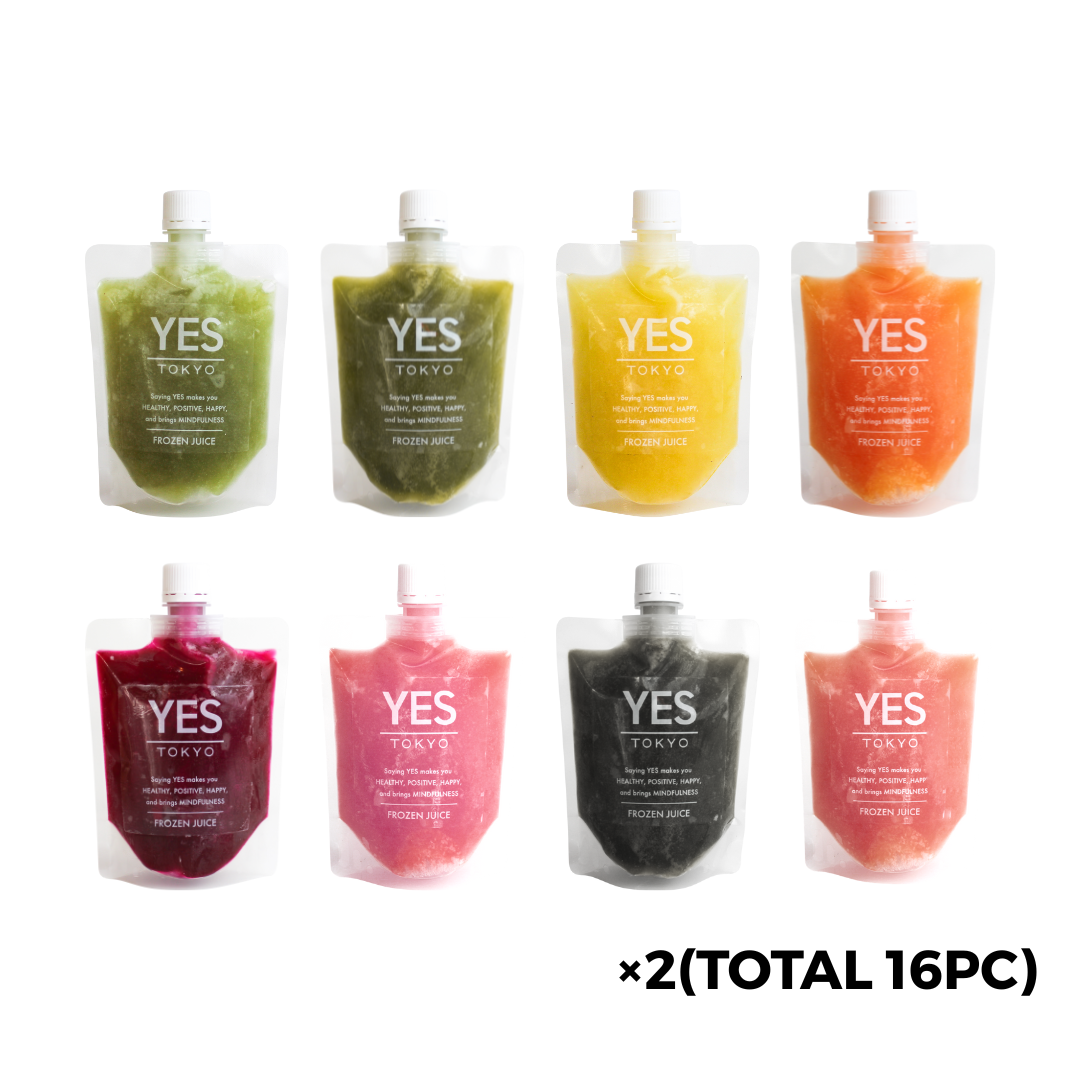 オリジナルコールドプレスジュース8種類×2SET(200ml×16pc)