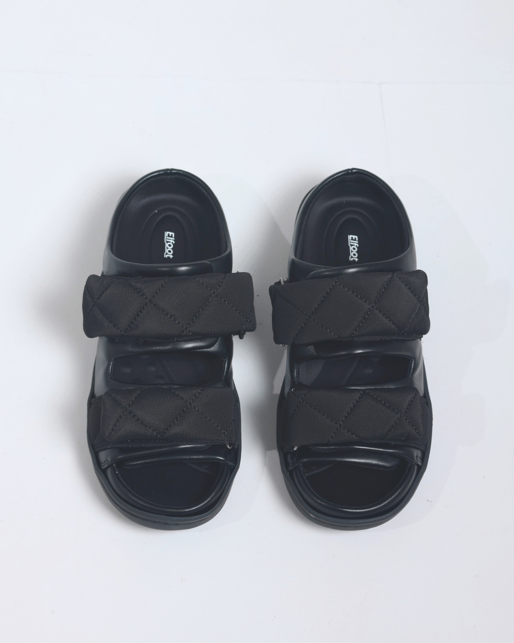 Elfoot マジックフィット カラー・サイズ: ブラック_Sサイズ（23.5~24.5cm）