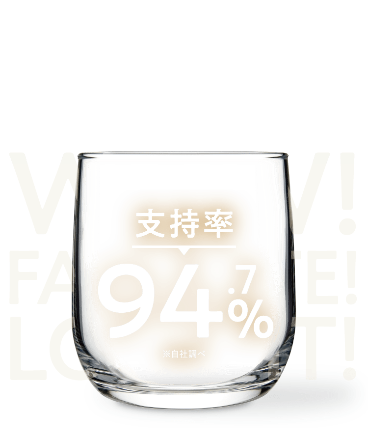 支持率94.7%