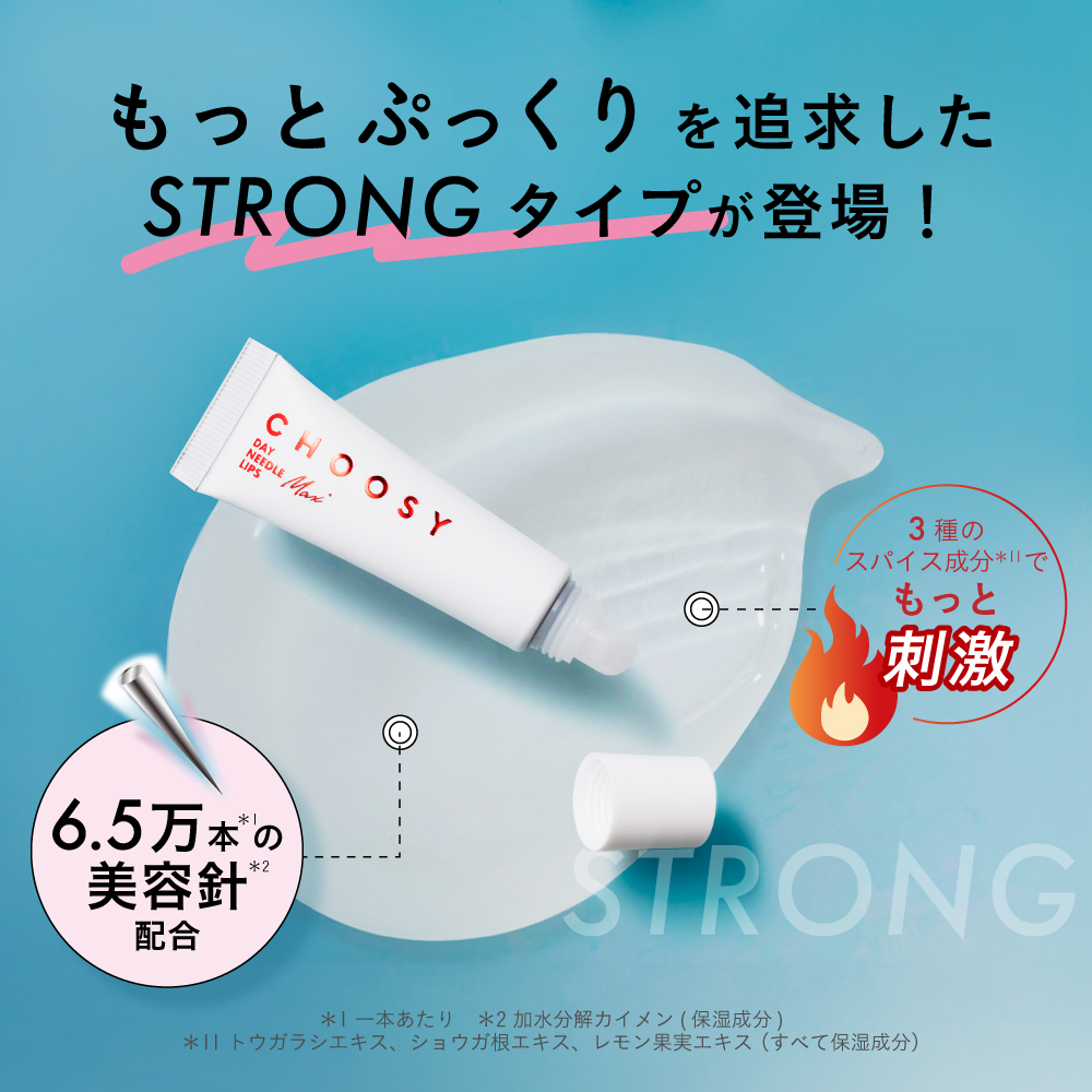 【チューシー/CHOOSY】デイニードルリップ（日中用）