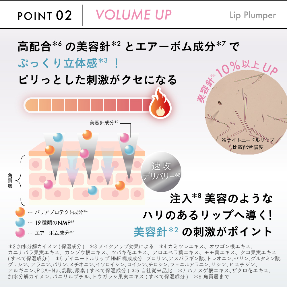 【チューシー/CHOOSY】デイニードルリップ（日中用）