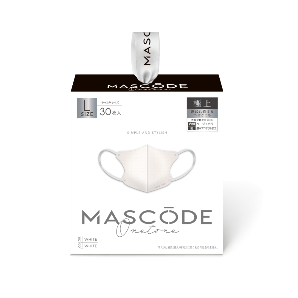 【 マスコード / MASCODE 】3Dマスク 30枚入りBOX