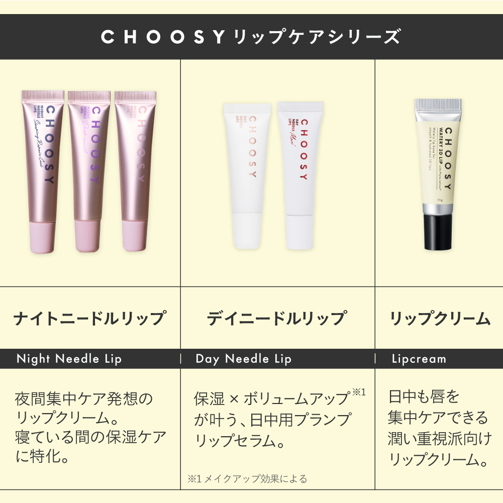 【チューシー/CHOOSY】チューシーウォータリー3Dリップ セット名: 単品