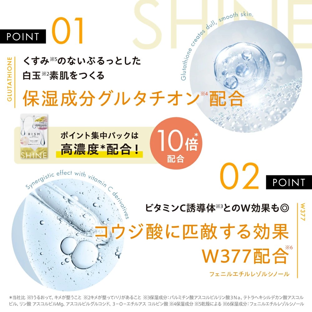  【 リズム / RISM 】 2026福袋 フェイスマスクたっぷり7点セット