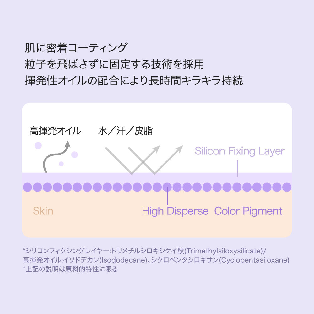 【 アイムミミ / i’m meme 】アイムスティックシャドウグリッター