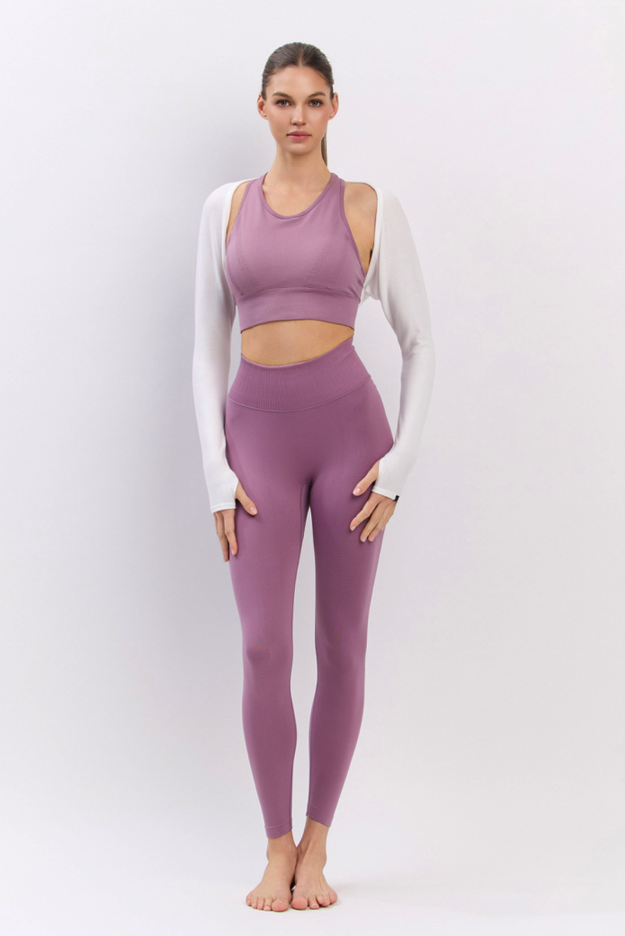 PL074 BLISS LEGGINGS LAVENDER サイズ: S/M