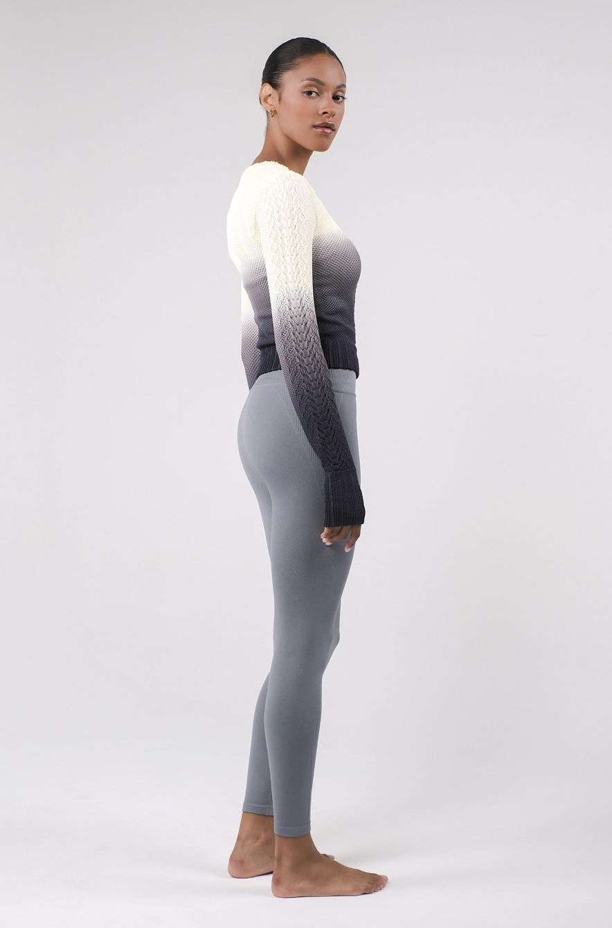 TP141 SPONGE PULLOVER YELLOW GRADATION サイズ: S/M