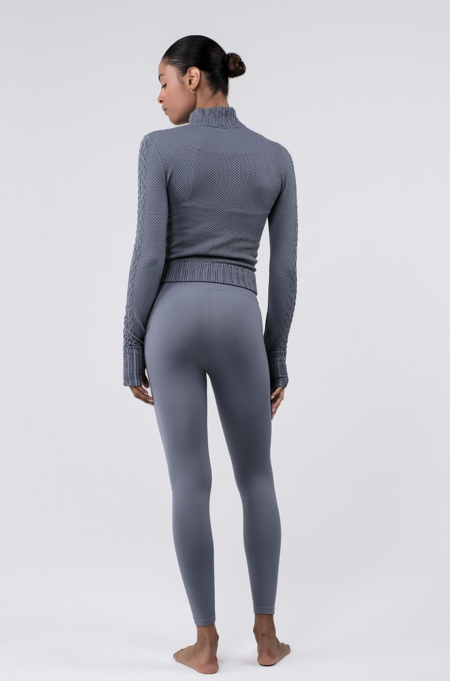 TZ151 SPONGE ZIP-UP GRAY サイズ: S/M