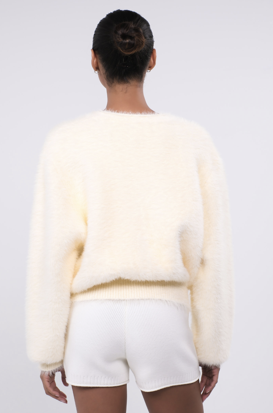 SC243 ANGORA CARDIGAN YELLOW サイズ: ONESIZE