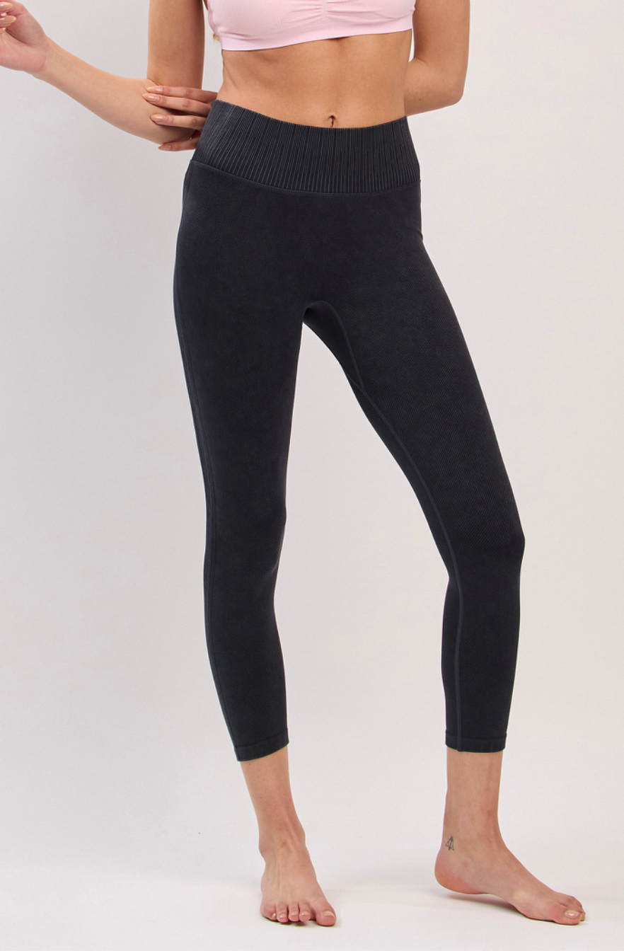 PL071 DOUBLE LEGGINGS BLACK FADE サイズ: S/M