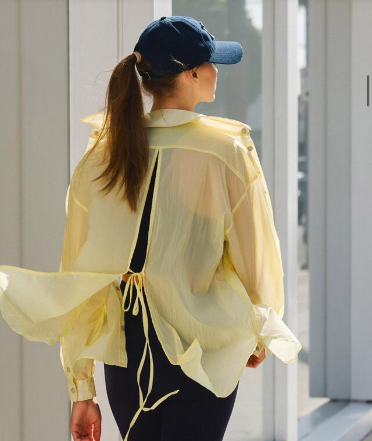 ST181 BACK SLIT SHRT PINK サイズ: ONESIZE