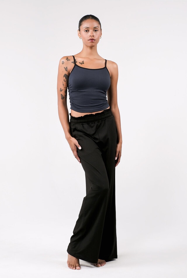 PJ472 JERSEY L/PANTS BLACK サイズ: S/M