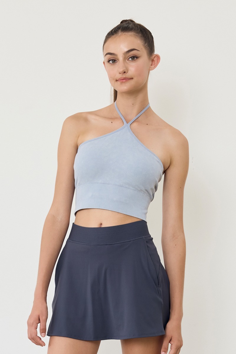 [60%OFF]TB027 HARMONY HOLTER BRA SKYBLUE FADE サイズ: S/M