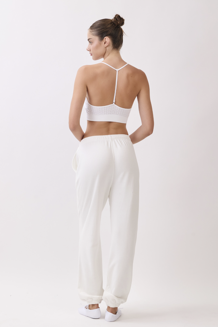 PJ473 SWEAT JOGGER IVORY サイズ: S/M