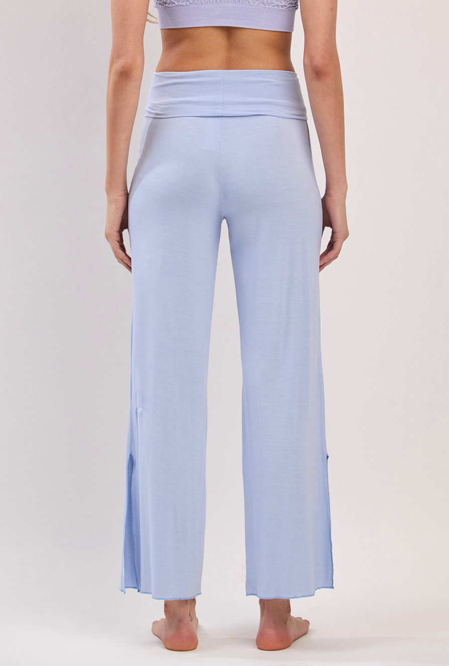 PL012 RELAX PANTS SKYBLUE FADE サイズ: S