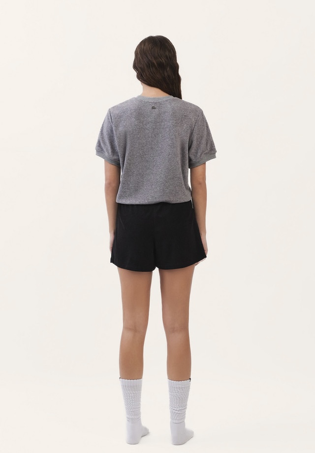 TS132 SOFT TERRY TEE CHARCOAL SOLID サイズ: F