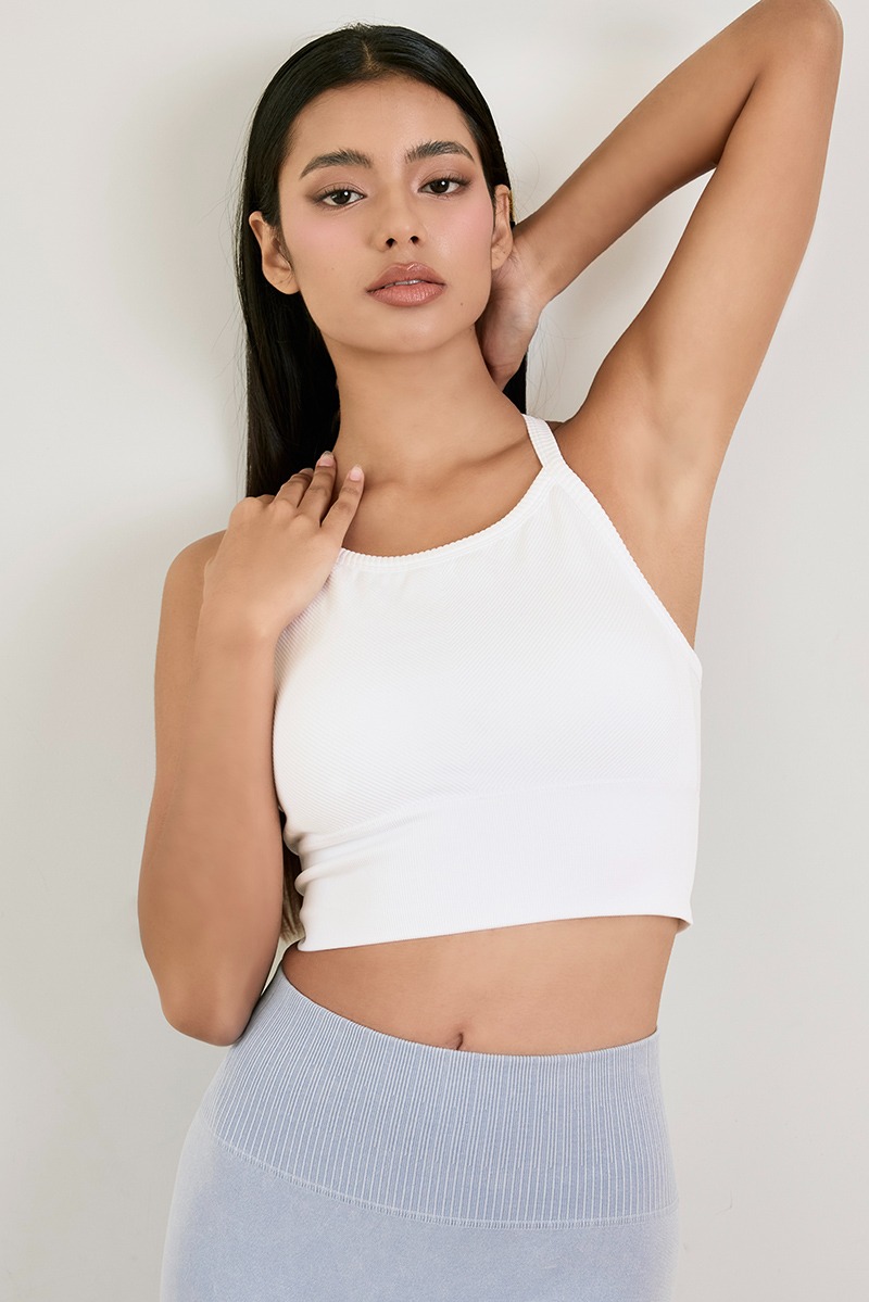 TB017 HIGH BRA WHITE