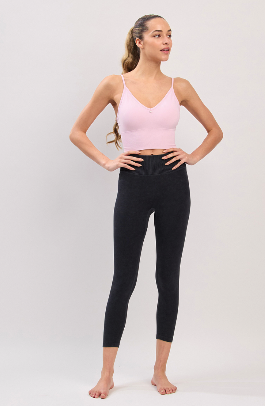 PL071 DOUBLE LEGGINGS BLACK FADE サイズ: S/M