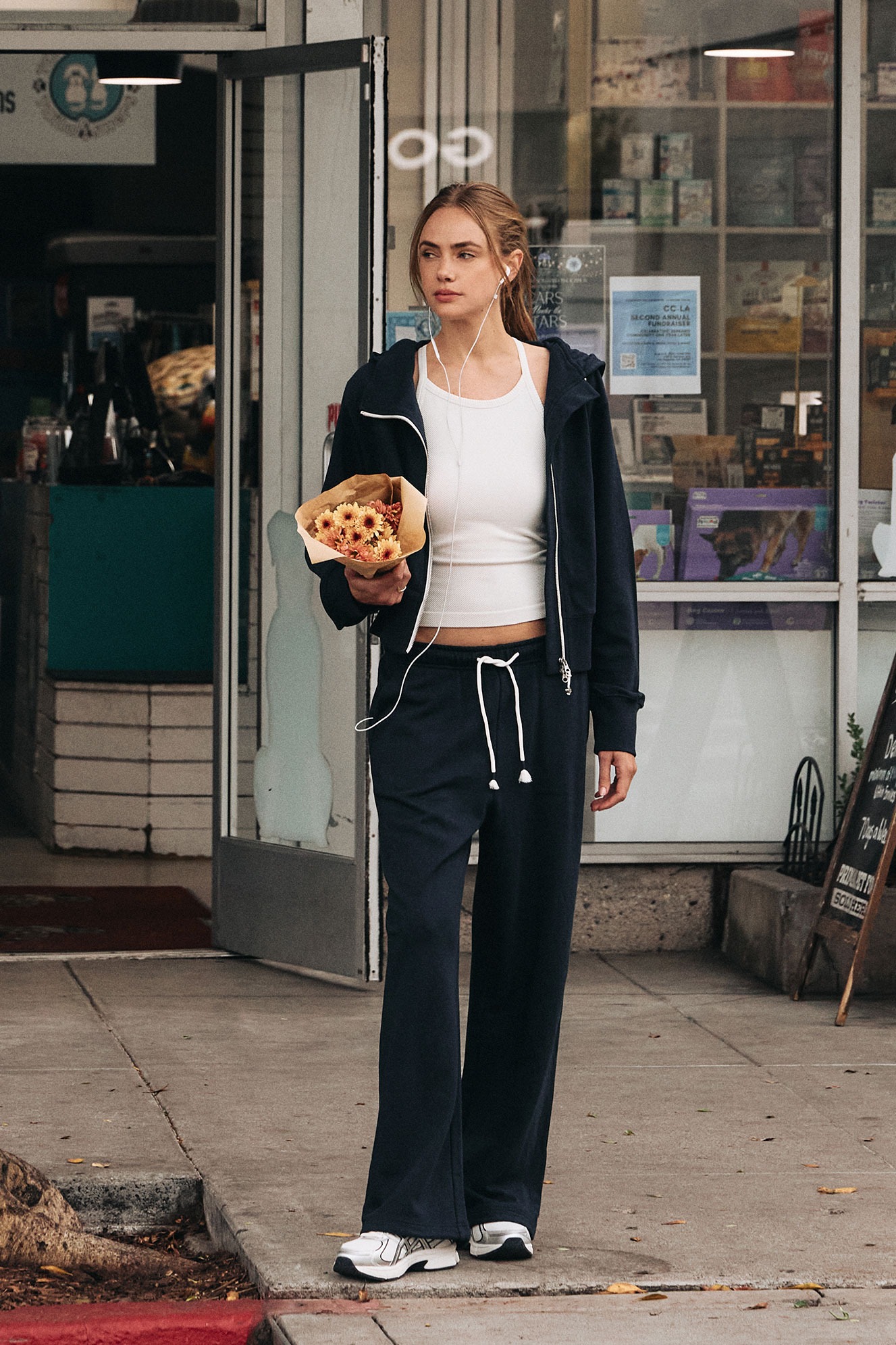 PL457 STANDARD SWEAT PANTS NAVY SOLID サイズ: SS