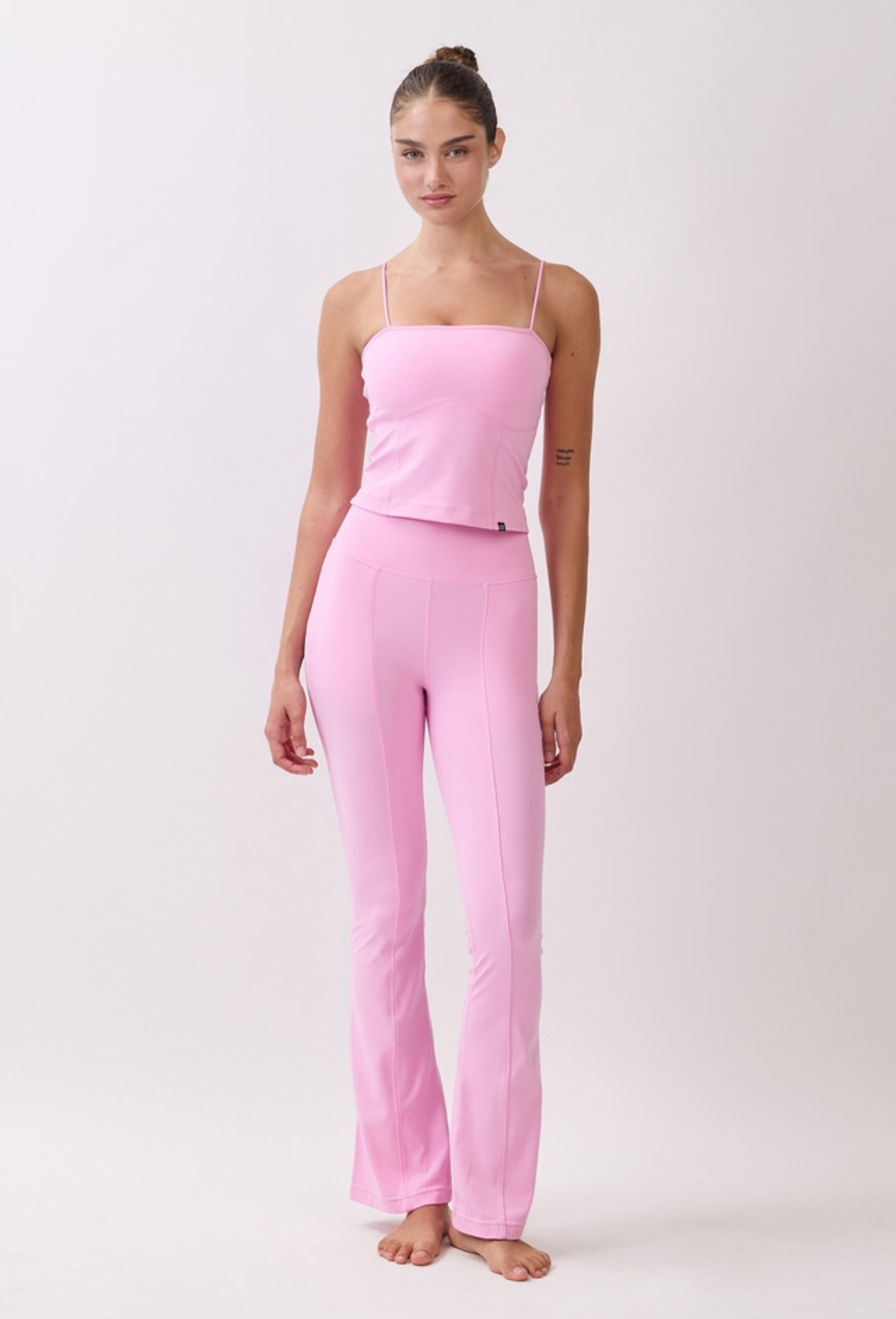 TT023 JERSEY TANK TOP PINK サイズ: S/M