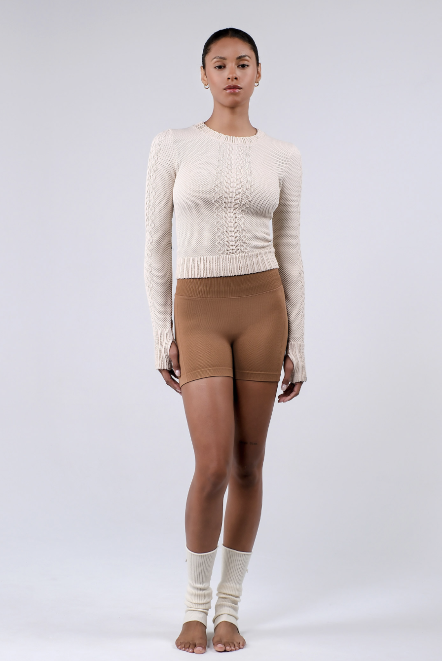 TP141 SPONGE PULLOVER BEIGE サイズ: S/M