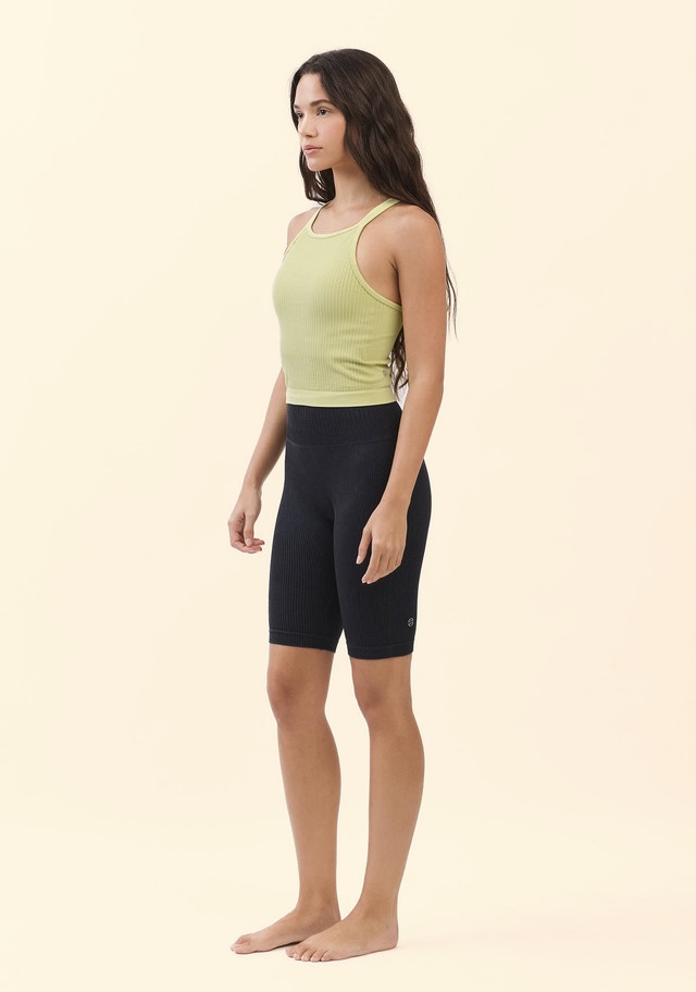 PS428 COMFORT 3/4 LEGGINGS BLACK FADE サイズ: S/M