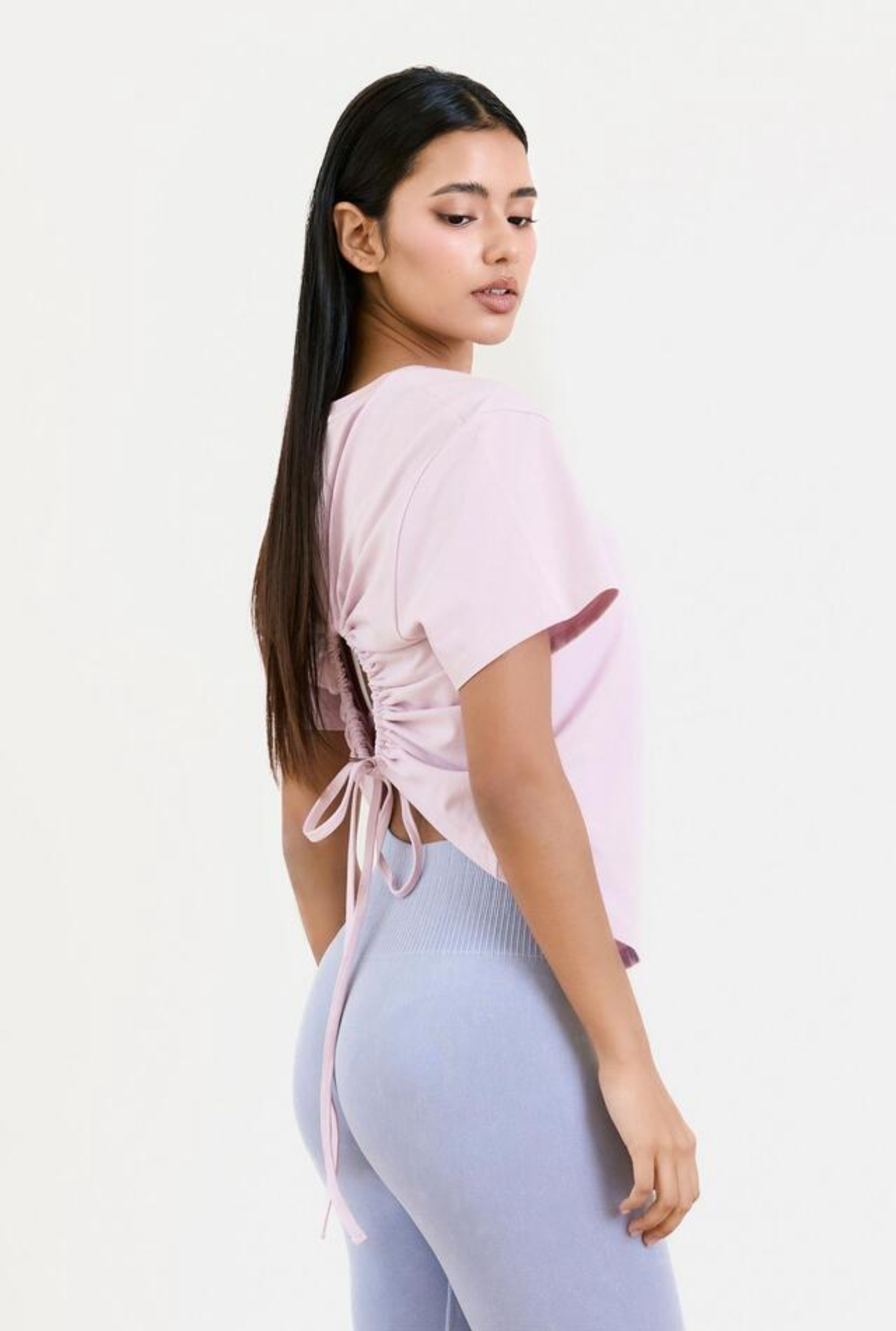 TS206 CUTOUT TWOWAY T-SHIRT PINK サイズ: ONESIZE