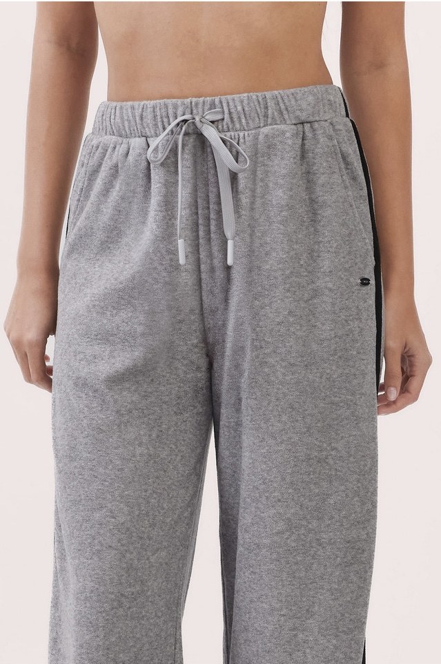 PJ487 LINE TERRY PANTS CHARCOAL SOLID サイズ: ONESIZE