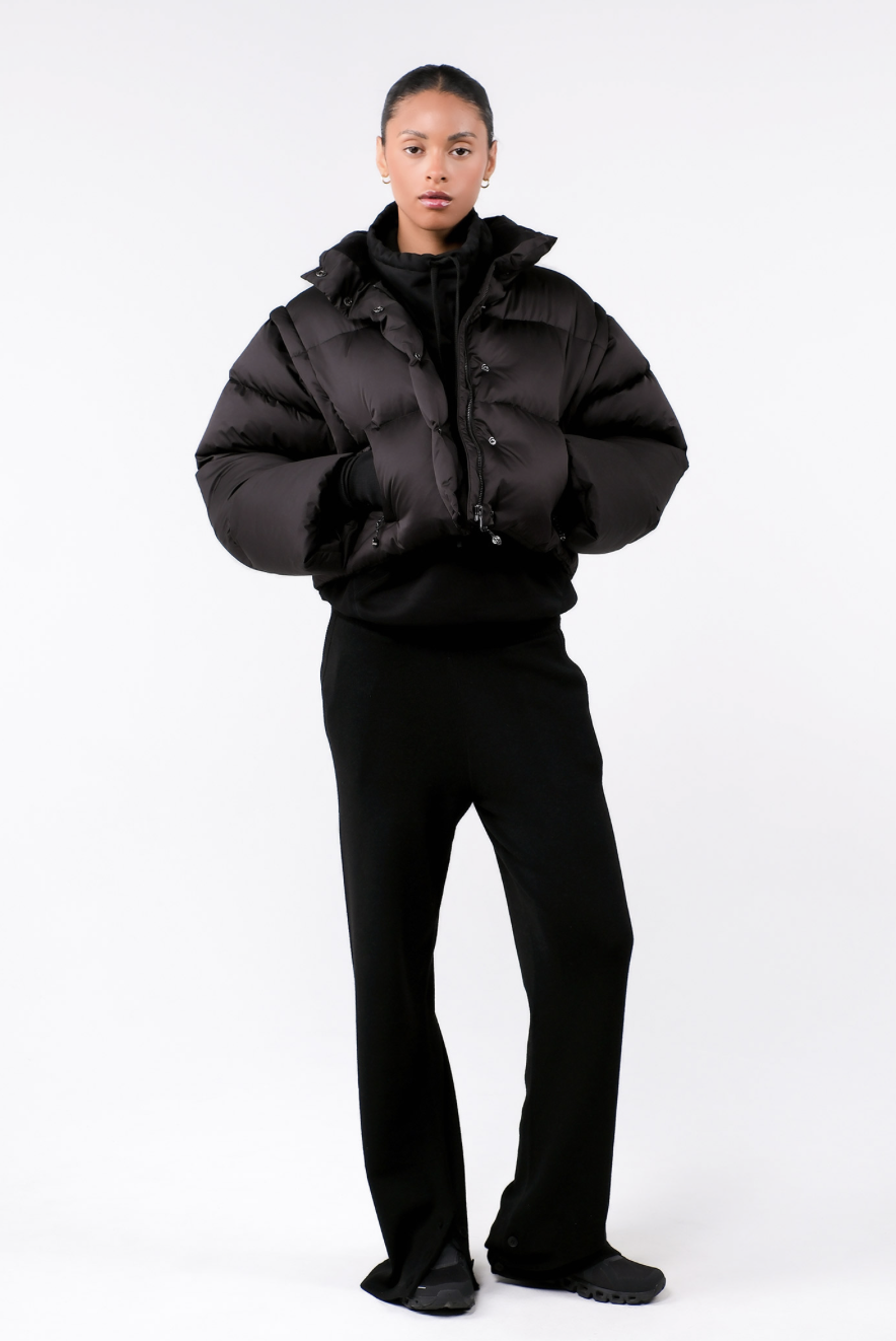 JD361 DOWN JUMPER BLACK サイズ: S/M