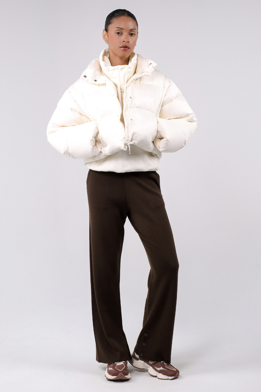 JD361 DOWN JUMPER IVORY サイズ: S/M