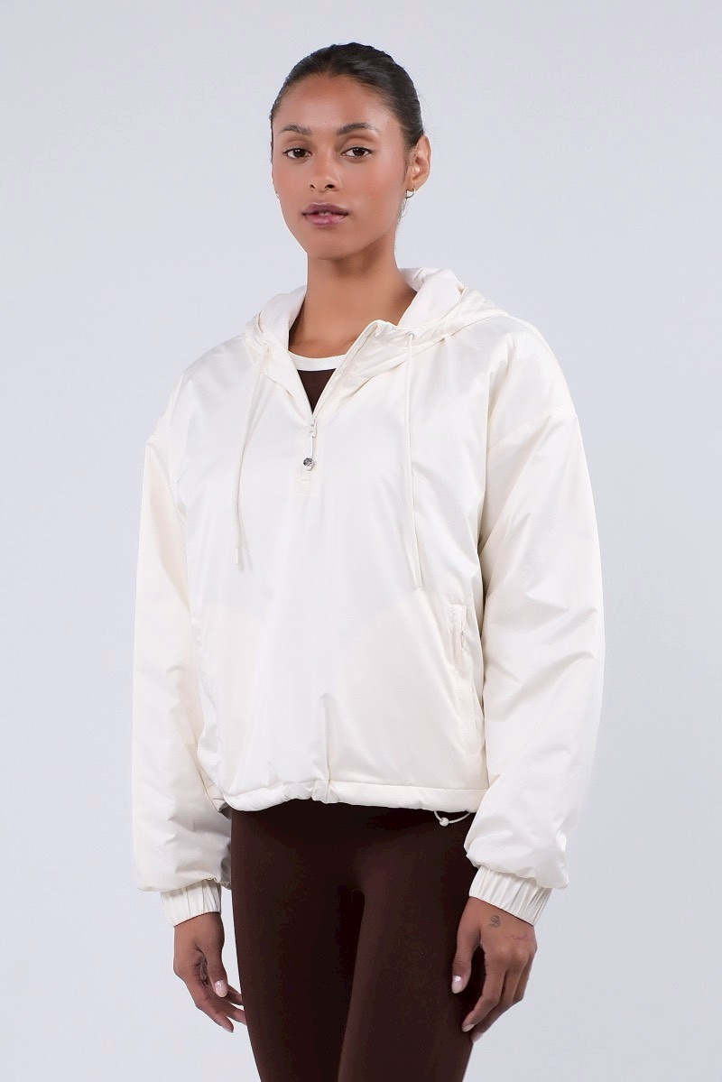 JD331 PADDED ANORAK IVORY