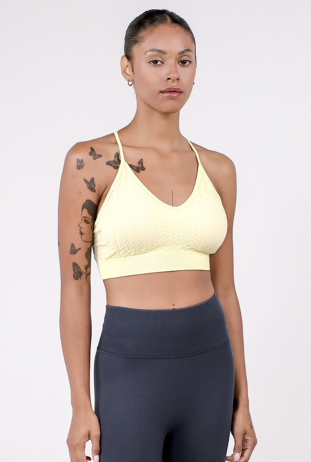 TB015 DREAM BRA YELLOW サイズ: S/M