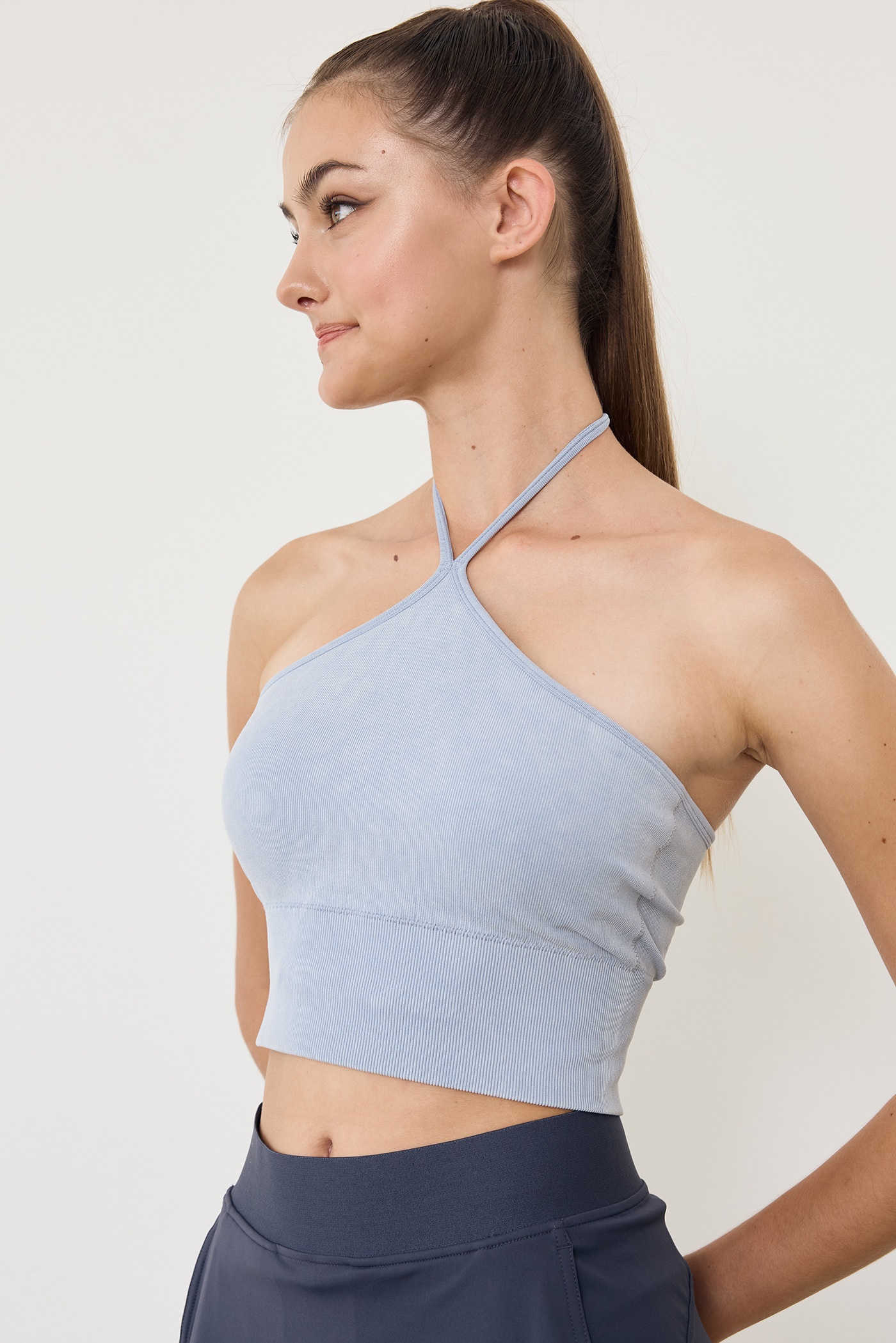 [60%OFF]TB027 HARMONY HOLTER BRA SKYBLUE FADE サイズ: S/M