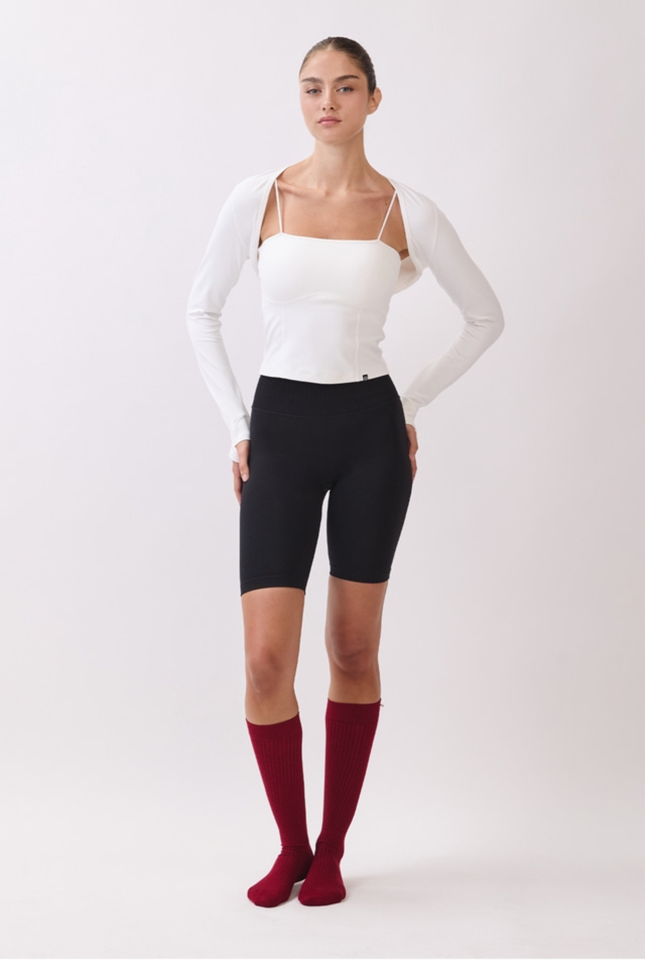 TC191 JERSEY BOLERO WHITE サイズ: S/M